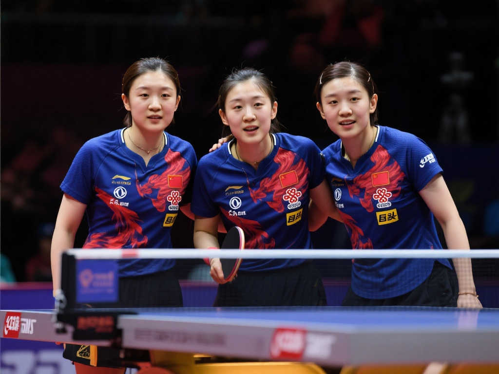 女乒未来之星闪耀！王楠9岁爱女携手两大新秀，打造梦幻三巨头阵容